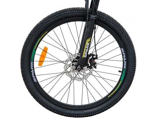 Велосипед SPARK RIDE (колеса - 24", сталева рама - 12") зелений