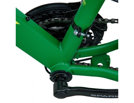 Велосипед SPARK RIDE (колеса - 24", сталева рама - 12") зелений