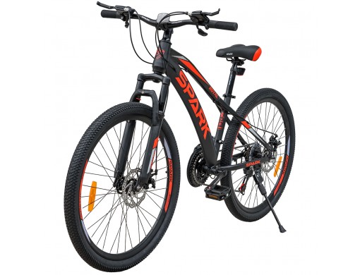 Велосипед SPARK ROYAL (колеса - 26", сталева рама - 14") чорний