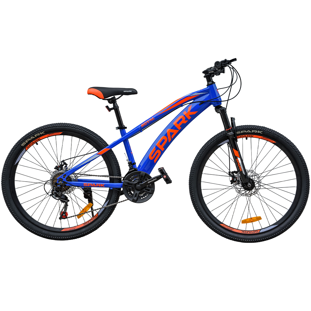 Велосипед SPARK ROYAL (колеса - 26", сталева рама - 14") синій