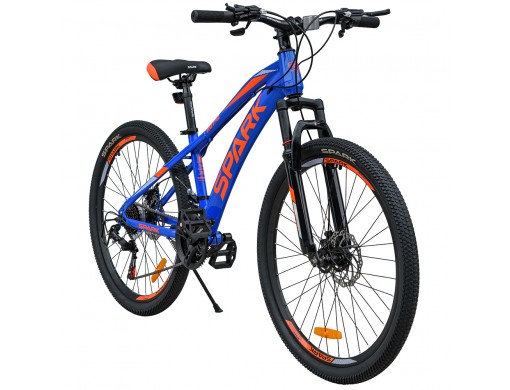 Велосипед SPARK ROYAL (колеса - 26", сталева рама - 14") синій