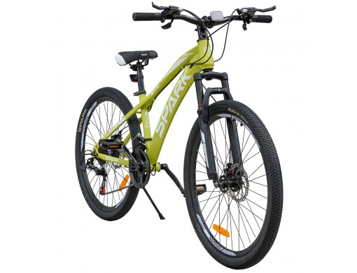 Велосипед SPARK ROYAL (колеса - 26", сталева рама - 14") оливковий