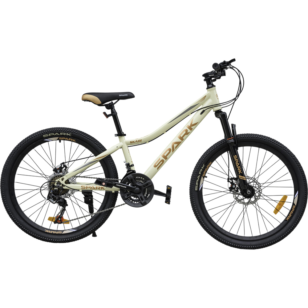 Велосипед SPARK SKADI (колеса - 24", сталева рама - 12") бежевий