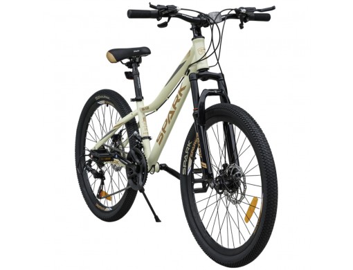 Велосипед SPARK SKADI (колеса - 24", сталева рама - 12") бежевий