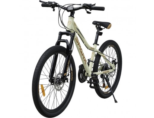 Велосипед SPARK SKADI (колеса - 24", сталева рама - 12") бежевий