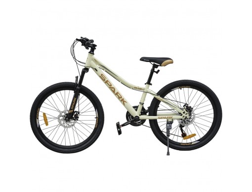 Велосипед SPARK SKADI (колеса - 24", сталева рама - 12") бежевий