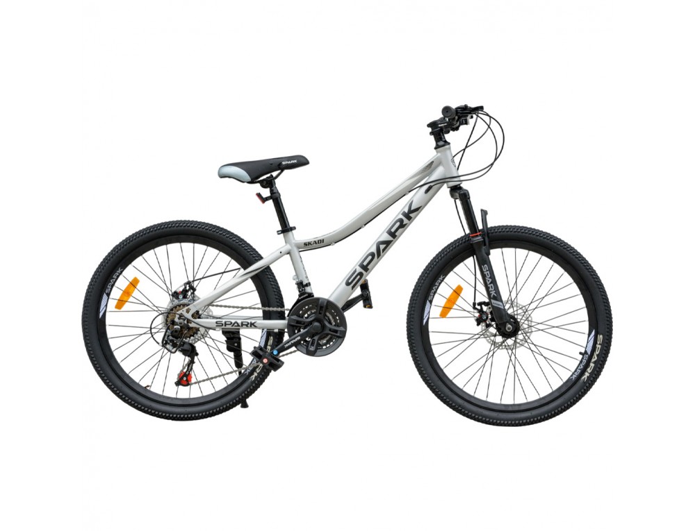 Велосипед SPARK SKADI (колеса - 24", сталева рама - 12") сірий