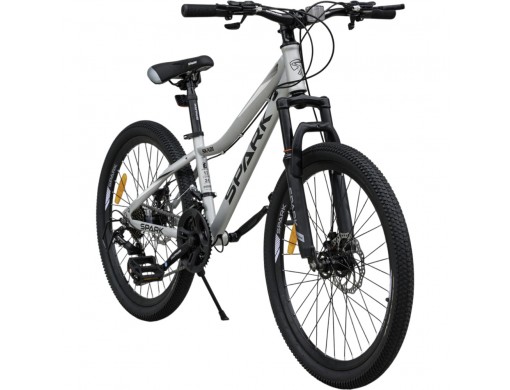 Велосипед SPARK SKADI (колеса - 24", сталева рама - 12") сірий