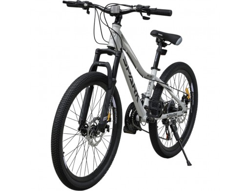 Велосипед SPARK SKADI (колеса - 24", сталева рама - 12") сірий