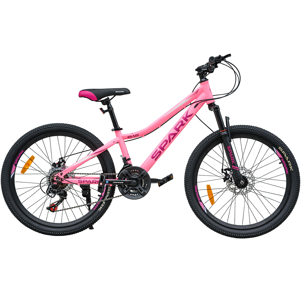 Велосипед SPARK SKADI (колеса - 24", сталева рама - 12") рожевий
