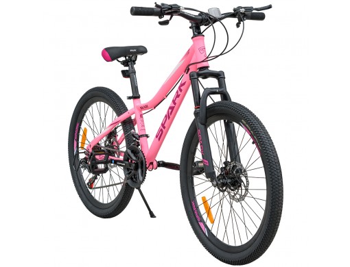 Велосипед SPARK SKADI (колеса - 24", сталева рама - 12") рожевий