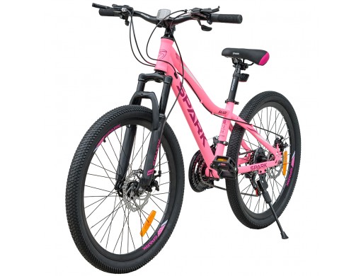 Велосипед SPARK SKADI (колеса - 24", сталева рама - 12") рожевий