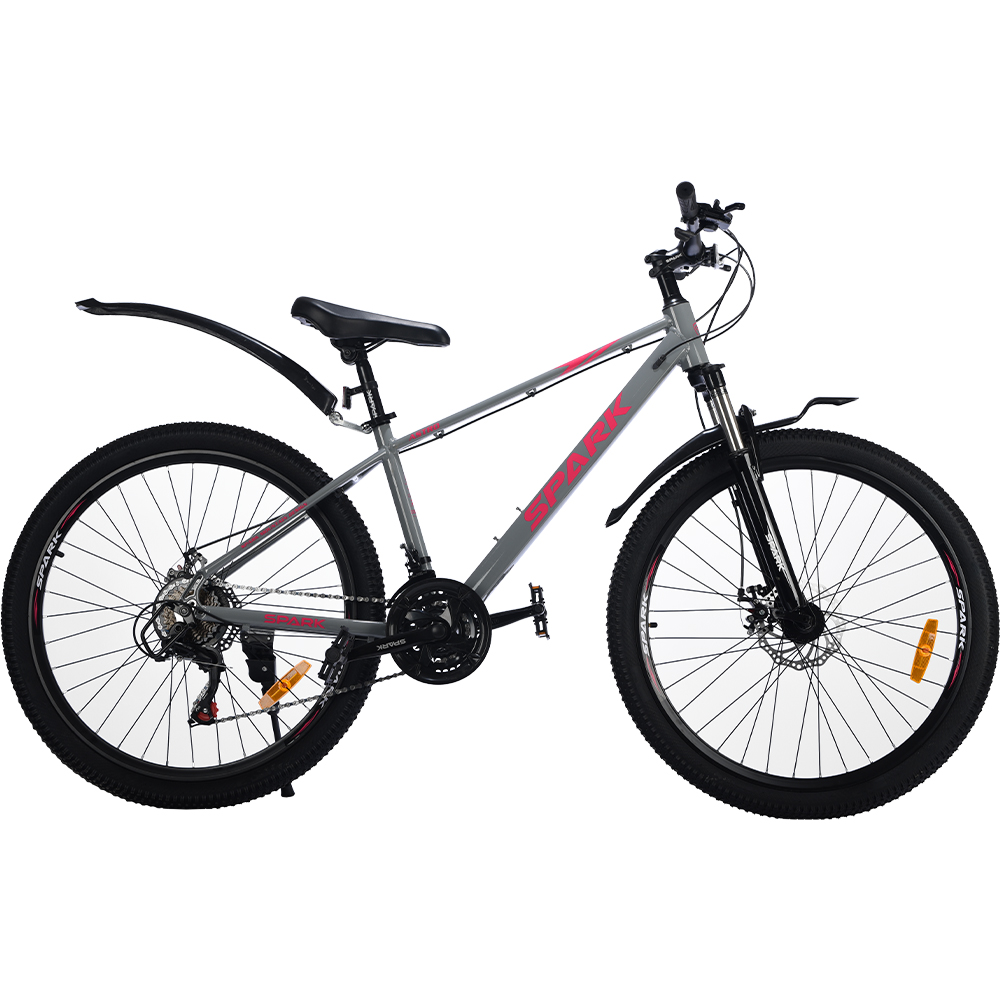 Велосипед SPARK ASTRO (колеса - 26", алюмінієва рама - 15") графітовий