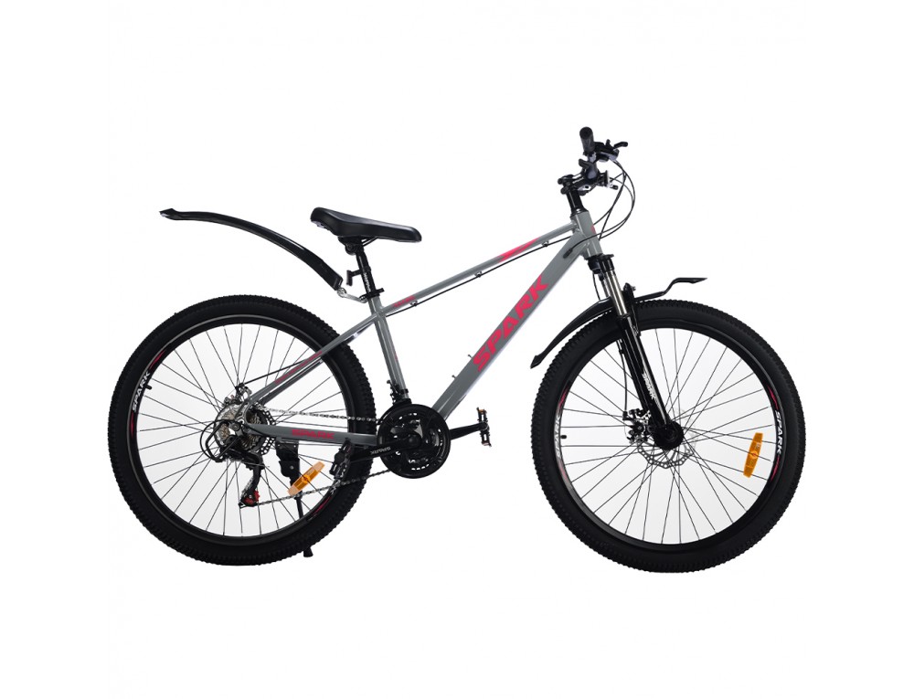 Велосипед SPARK ASTRO (колеса - 26", алюмінієва рама - 15") графітовий