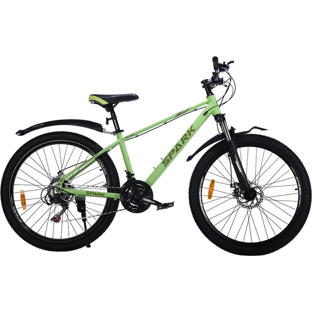 Велосипед SPARK ASTRO (колеса - 26", алюмінієва рама - 15") салатовий