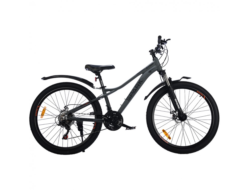 Велосипед SPARK AXION (колеса - 26", алюмінієва рама - 13") графітовий