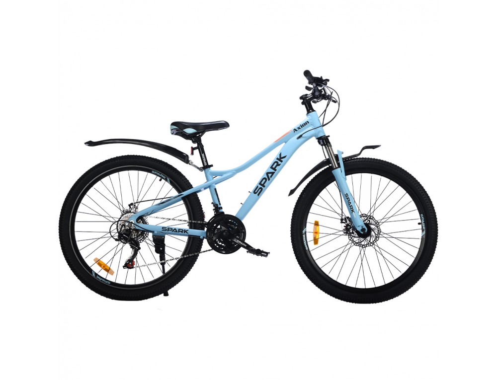 Велосипед SPARK AXION (колеса - 26", алюмінієва рама - 13") блакитний