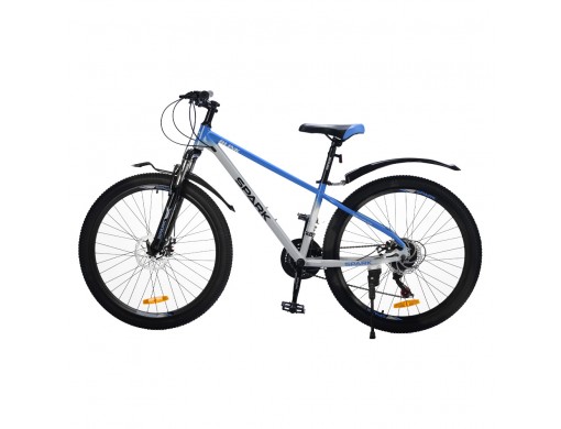 Велосипед SPARK BLINK (колеса - 26", сталева рама - 13") синій з сірим