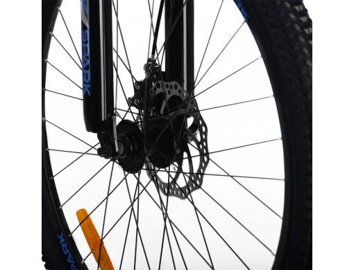 Велосипед SPARK BLINK (колеса - 26", сталева рама - 13") синій з сірим