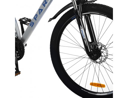 Велосипед SPARK BLITZ (колеса - 27,5", сталева рама - 15") синій з сірим