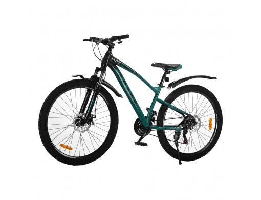 Велосипед SPARK BLITZ (колеса - 27,5", сталева рама - 15") темно-зелений з чорним
