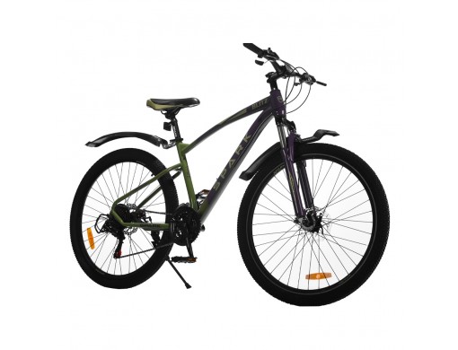 Велосипед SPARK BLITZ (колеса - 27,5", сталева рама - 17") фіолетовий з темно-оливковим