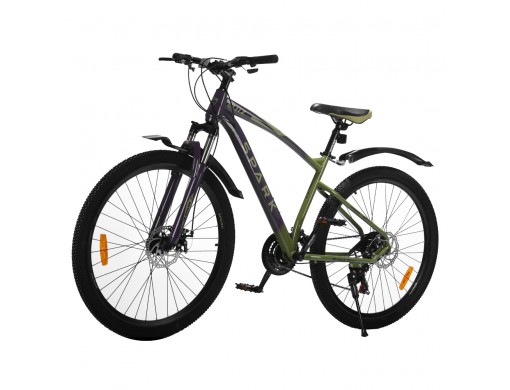 Велосипед SPARK BLITZ (колеса - 27,5", сталева рама - 17") фіолетовий з темно-оливковим