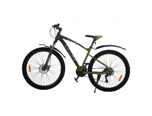 Велосипед SPARK BLITZ (колеса - 27,5", сталева рама - 17") фіолетовий з темно-оливковим
