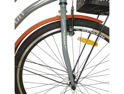 Велосипед SPARK CITY AURA (колеса - 28", сталева рама - 18")