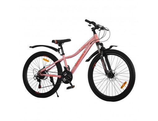 Велосипед SPARK FURY (колеса - 26", сталева рама - 13") персиковий