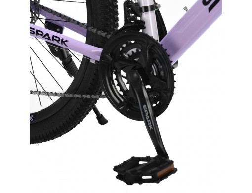 Велосипед SPARK FURY (колеса - 26", сталева рама - 13") бузковий