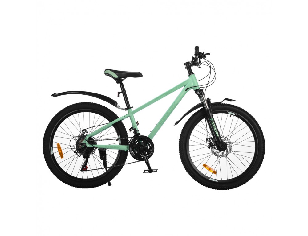 Велосипед SPARK HOLD (колеса - 24", сталева рама - 12") м'ятний