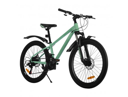 Велосипед SPARK HOLD (колеса - 24", сталева рама - 12") м'ятний