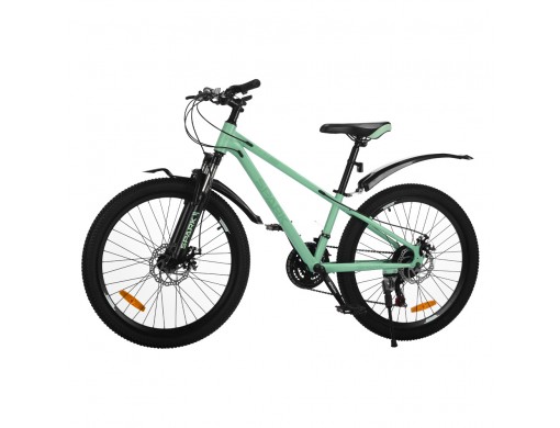 Велосипед SPARK HOLD (колеса - 24", сталева рама - 12") м'ятний