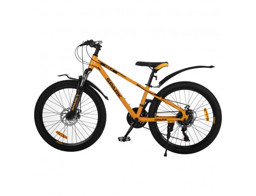 Велосипед SPARK HOLD (колеса - 24", сталева рама - 12") помаранчевий
