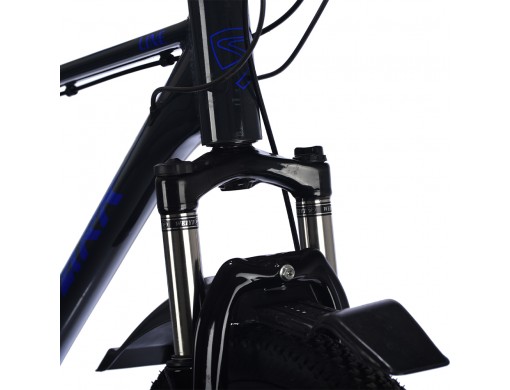 Велосипед SPARK LINE (колеса - 27,5", алюмінієва рама - 17") чорний з синім