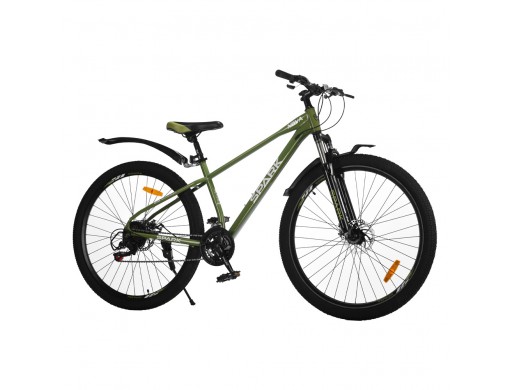 Велосипед SPARK NOVA (колеса - 29", сталева рама - 17") оливковий