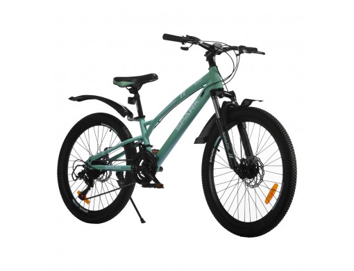 Велосипед SPARK SURF (колеса - 24", сталева рама - 12") м'ятний