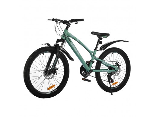 Велосипед SPARK SURF (колеса - 24", сталева рама - 12") м'ятний