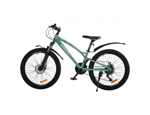 Велосипед SPARK SURF (колеса - 24", сталева рама - 12") м'ятний