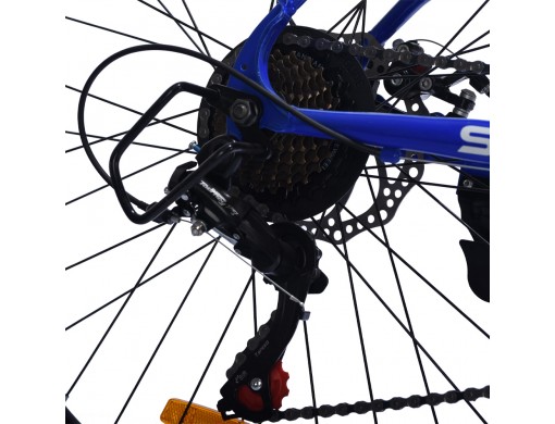 Велосипед SPARK VIBE (колеса - 27,5", сталева рама - 17") чорний з синім