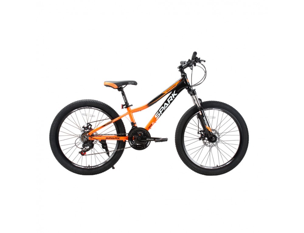 Велосипед SPARK MONTERO JR. (колеса - 24", алюмінієва рама - 11") оранжевий з чорним