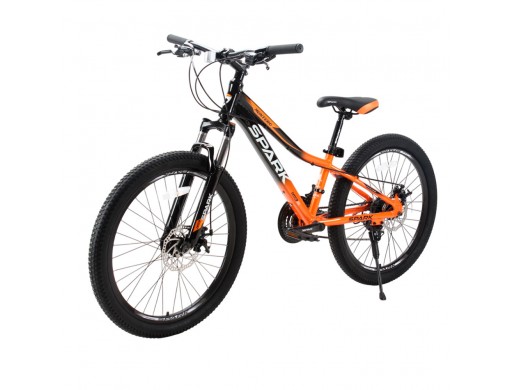 Велосипед SPARK MONTERO JR. (колеса - 24", алюмінієва рама - 11") оранжевий з чорним