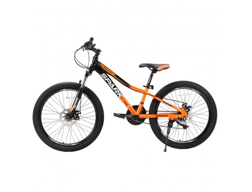 Велосипед SPARK MONTERO JR. (колеса - 24", алюмінієва рама - 11") оранжевий з чорним