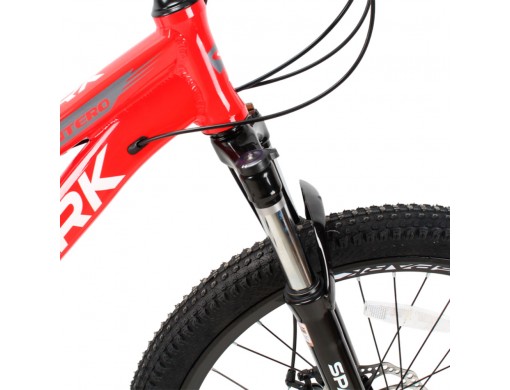 Велосипед SPARK MONTERO JR. (колеса - 24", алюмінієва рама - 11") сірий з червоним