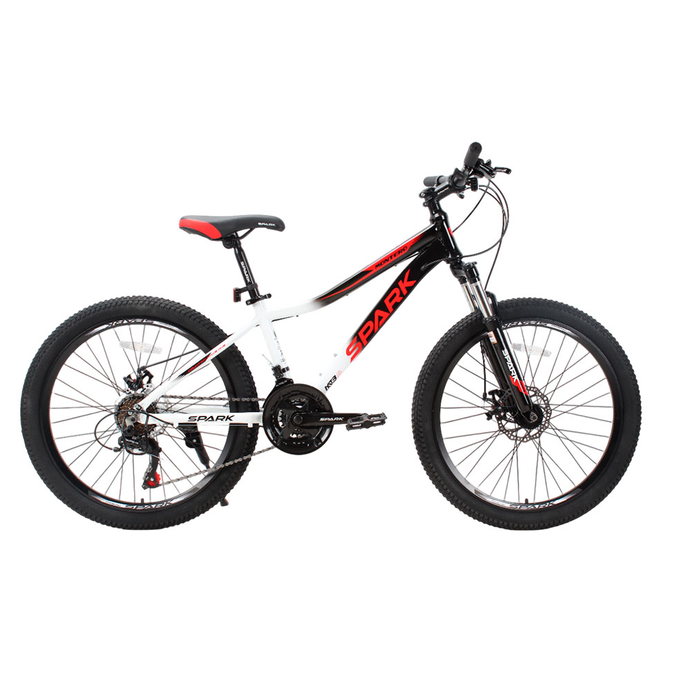 Купить Велосипед SPARK MONTERO JR. (колеса - 24", алюмінієва рама - 13") білий з чорним