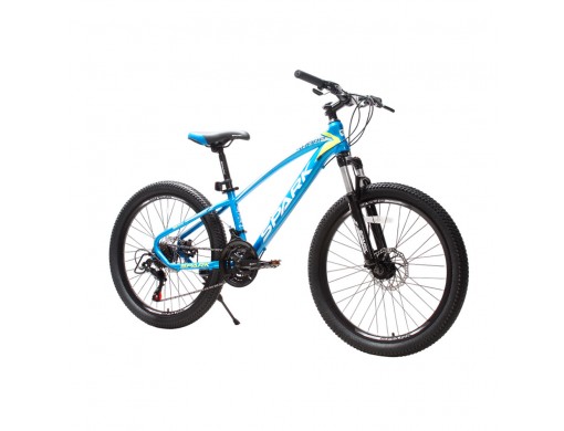 Велосипед SPARK SHARP JR. (колеса - 24", сталева рама - 12") синій