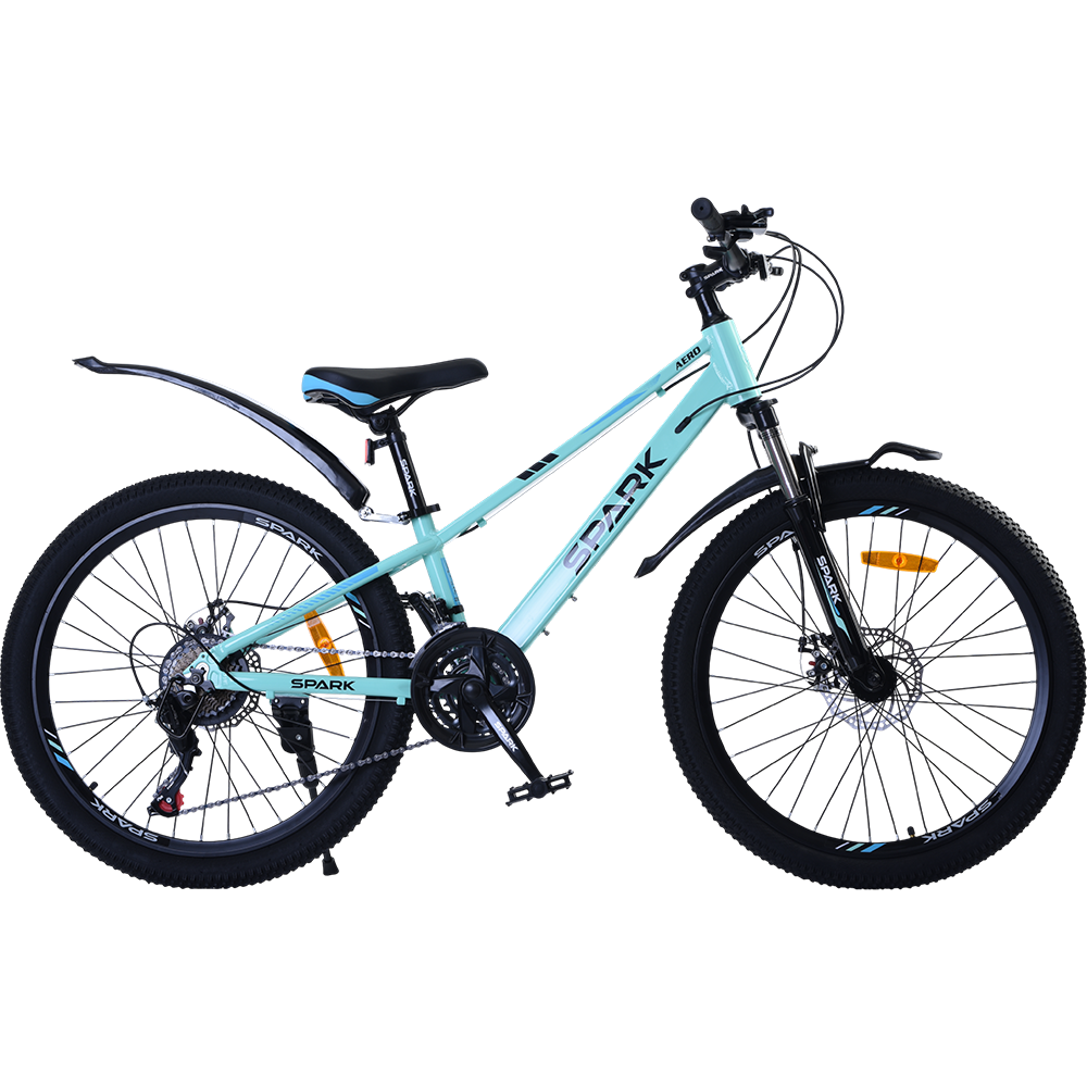 Купить Велосипед SPARK AERO (колеса - 24", алюминиевая рама - 11") голубой