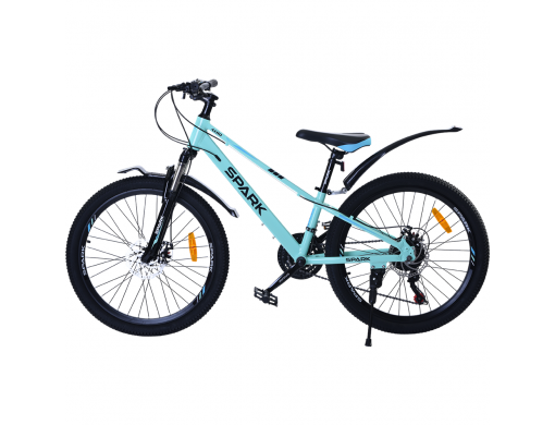 Велосипед SPARK AERO (колеса - 24", алюминиевая рама - 11") голубой