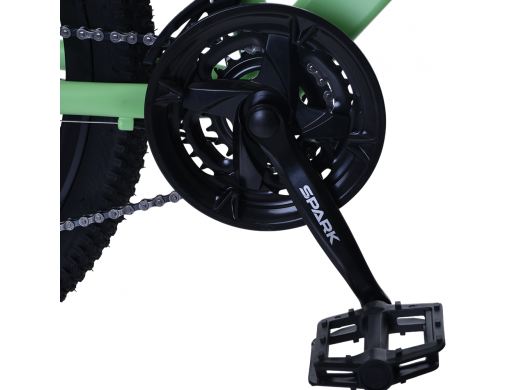 Велосипед SPARK AERO (колеса - 24", алюминиевая рама - 12") салатовый